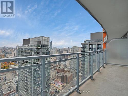 4102 - 21 Widmer Street, Toronto, ON - Outdoor With Balcony With View With Exterior