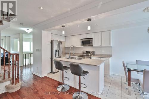 13 Talbotshire Street E, Ajax, ON - Indoor Photo Showing Kitchen With Double Sink With Upgraded Kitchen