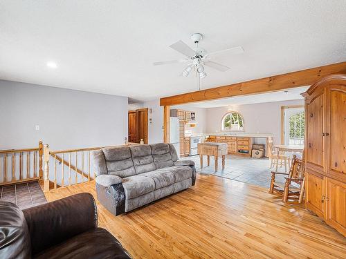 Living room - 2459 Rue De Charlesbourg, Dunham, QC - Indoor Photo Showing Living Room