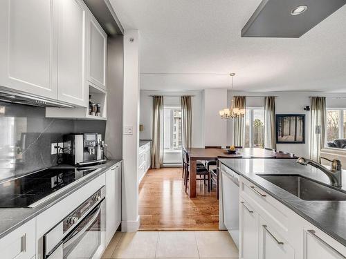 Cuisine - 508-4974 Rue Lionel-Groulx, Saint-Augustin-De-Desmaures, QC - Indoor Photo Showing Kitchen With Upgraded Kitchen