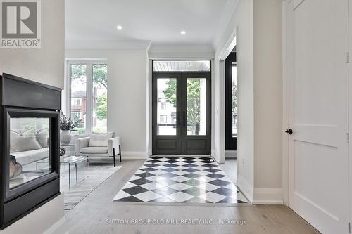 303 Ridley Boulevard, Toronto, ON - Indoor Photo Showing Other Room With Fireplace