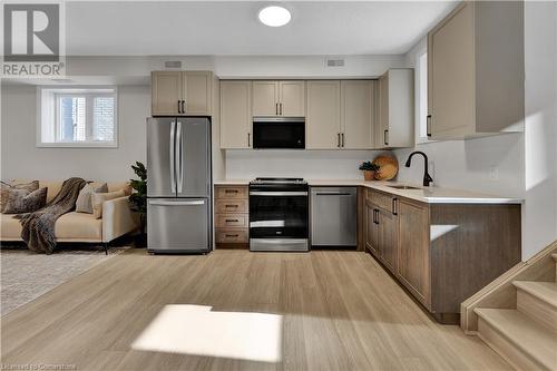 800 Myers Road Unit# 108, Cambridge, ON - Indoor Photo Showing Kitchen With Stainless Steel Kitchen