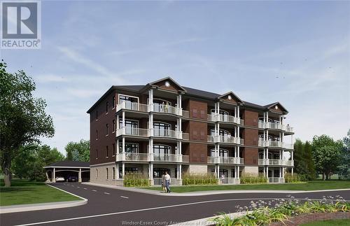 359 Dalhousie Street Unit# 103, Amherstburg, ON - Outdoor With Balcony With Facade