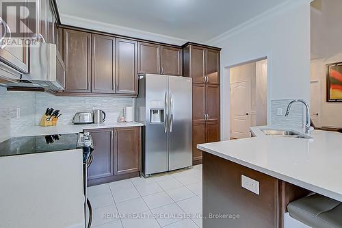 14 Alamode Road, Brampton, ON - Indoor Photo Showing Kitchen With Double Sink