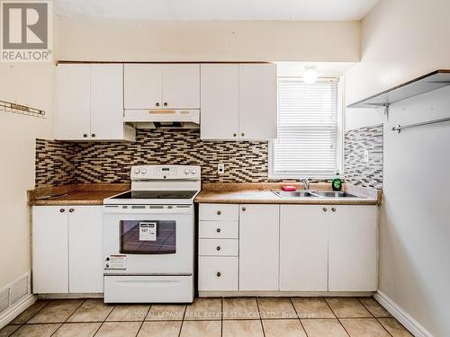 113 Tisdale Street N, Hamilton, ON - Indoor Photo Showing Kitchen With Double Sink