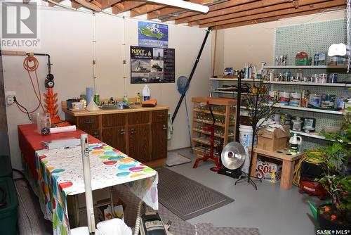 109 Lipton Street, Balcarres, SK - Indoor Photo Showing Basement