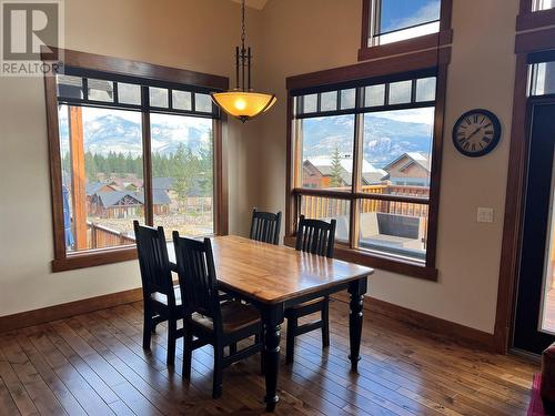 2598 Mountainview Crescent Unit# 29, Invermere, BC - Indoor Photo Showing Dining Room