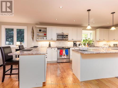 33 Northline Road, Kawartha Lakes, ON - Indoor Photo Showing Kitchen With Upgraded Kitchen