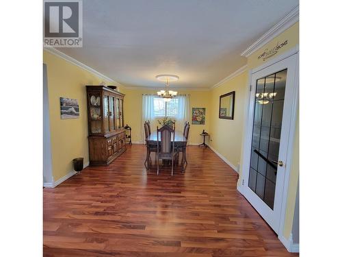 5933 Kurjata Road, Chetwynd, BC - Indoor Photo Showing Dining Room