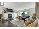 3314 Mcginnis Road, West Kelowna, BC  - Indoor Photo Showing Living Room With Fireplace 