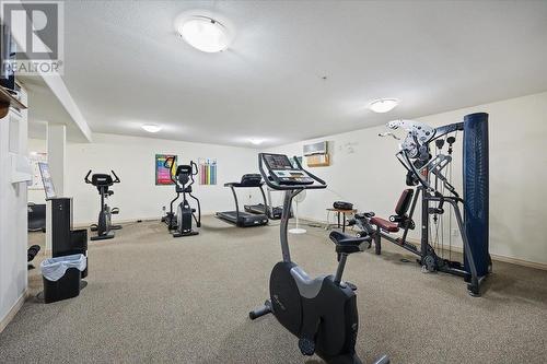 1950 Durnin Road Unit# 407, Kelowna, BC - Indoor Photo Showing Gym Room