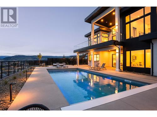 1412 Vineyard Drive, West Kelowna, BC - Outdoor With In Ground Pool