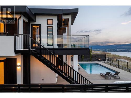 1412 Vineyard Drive, West Kelowna, BC - Outdoor With In Ground Pool