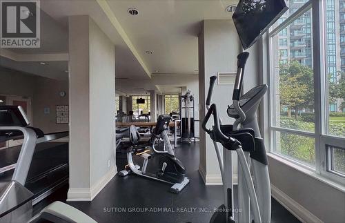 1205 - 100 Promenade Circle, Vaughan, ON - Indoor Photo Showing Gym Room