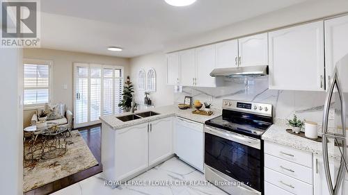 151 Clover Bloom Road, Brampton, ON - Indoor Photo Showing Kitchen With Double Sink With Upgraded Kitchen