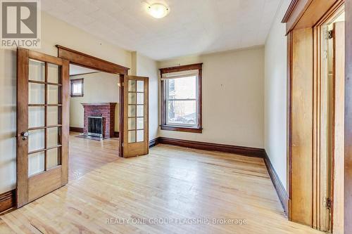 942 Moore Street, Cambridge, ON - Indoor Photo Showing Other Room With Fireplace