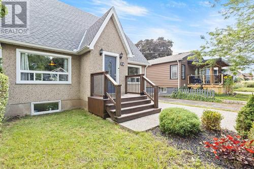 74 Marmora Street, St. Catharines, ON - Outdoor With Deck Patio Veranda With Facade