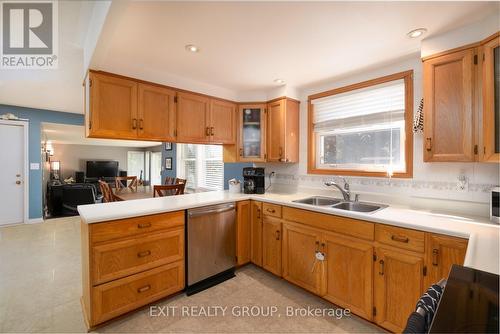 6 Iroquois Avenue, Brighton, ON - Indoor Photo Showing Kitchen With Double Sink