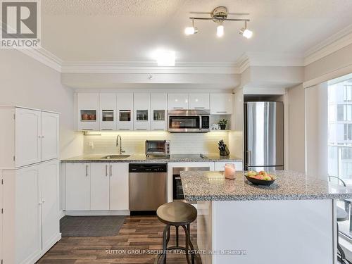 W306 - 565 Wilson Avenue, Toronto, ON - Indoor Photo Showing Kitchen With Upgraded Kitchen