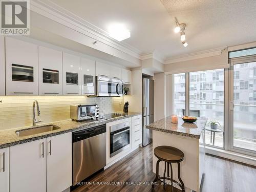 W306 - 565 Wilson Avenue, Toronto, ON - Indoor Photo Showing Kitchen With Upgraded Kitchen