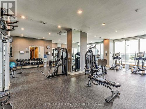 W306 - 565 Wilson Avenue, Toronto, ON - Indoor Photo Showing Gym Room