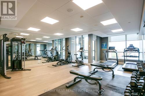 1205 - 8 Trent Avenue, Toronto, ON - Indoor Photo Showing Gym Room