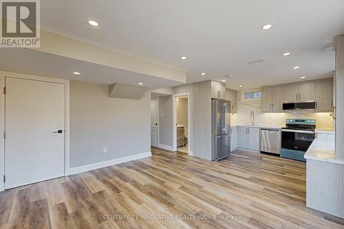 #Bsmt - 45 Bremner Street W, Whitby, ON - Indoor Photo Showing Kitchen