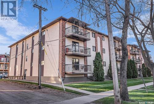 203 718 9Th Street E, Saskatoon, SK - Outdoor With Balcony