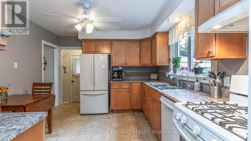 81 Queen Street, Thames Centre (Dorchester), ON - Indoor Photo Showing Kitchen With Double Sink