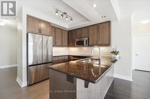 301 - 150 Wellington Street E, Guelph, ON - Indoor Photo Showing Kitchen With Double Sink With Upgraded Kitchen