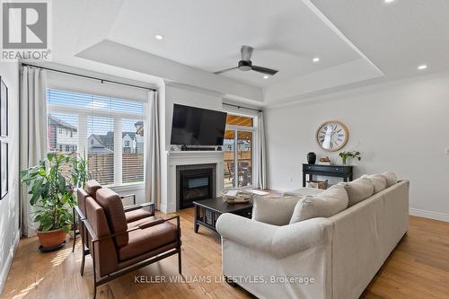 114 Aspen Circle, Thames Centre (Thorndale), ON - Indoor Photo Showing Living Room With Fireplace