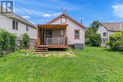 753 Eugenie, Windsor, ON - Outdoor With Deck Patio Veranda