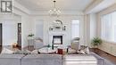 5 Wellman Drive, Richmond Hill, ON  - Indoor Photo Showing Living Room With Fireplace 