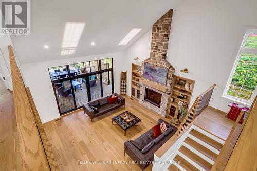 551 Shannon Road, Prince Edward County (Hallowell), ON - Indoor Photo Showing Other Room With Fireplace