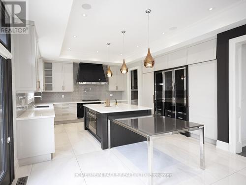 282 Tudor Avenue, Oakville, ON - Indoor Photo Showing Kitchen With Double Sink With Upgraded Kitchen