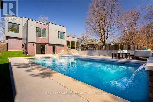 5008 Spruce Avenue, Burlington, ON - Outdoor With In Ground Pool