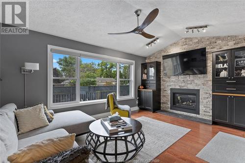 103 Pierella Drive, Lakeshore, ON - Indoor Photo Showing Living Room With Fireplace