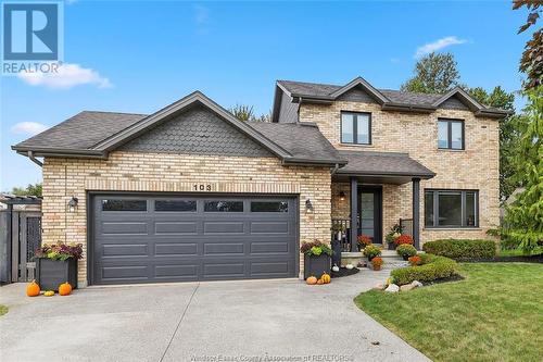 103 Pierella Drive, Lakeshore, ON - Outdoor With Facade