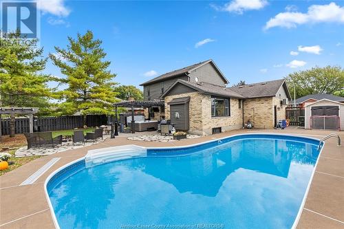 103 Pierella Drive, Lakeshore, ON - Outdoor With In Ground Pool With Backyard