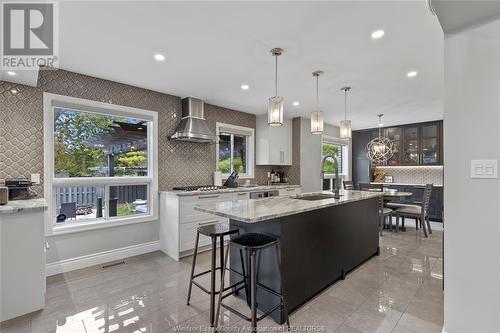 103 Pierella Drive, Lakeshore, ON - Indoor Photo Showing Kitchen With Upgraded Kitchen