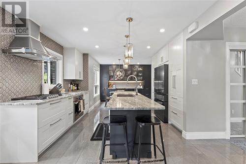 103 Pierella Drive, Lakeshore, ON - Indoor Photo Showing Kitchen With Upgraded Kitchen