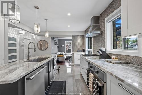 103 Pierella Drive, Lakeshore, ON - Indoor Photo Showing Kitchen With Upgraded Kitchen