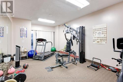 209 - 260 Sheldon Avenue N, Kitchener, ON - Indoor Photo Showing Gym Room