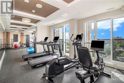 905 - 560 Rideau Street, Ottawa, ON - Indoor Photo Showing Gym Room