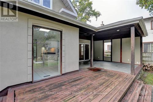 1598 Abbey Road, Ottawa, ON - Outdoor With Deck Patio Veranda With Exterior