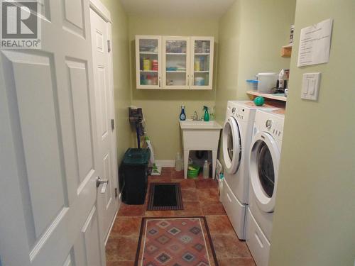 laundry and garage access - 4200 Grandview Drive Unit# 202, Castlegar, BC - Indoor Photo Showing Laundry Room