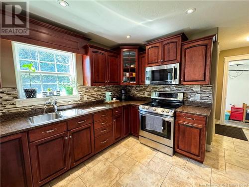 196 Mailhot, Moncton, NB - Indoor Photo Showing Kitchen With Double Sink