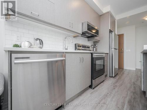 430 - 1105 Leger Way, Milton, ON - Indoor Photo Showing Kitchen With Upgraded Kitchen