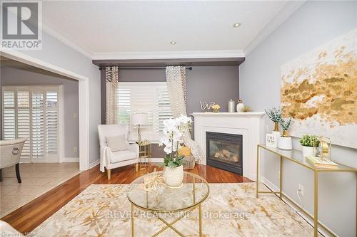 36 Natalie Court, Thorold, ON - Indoor Photo Showing Living Room With Fireplace