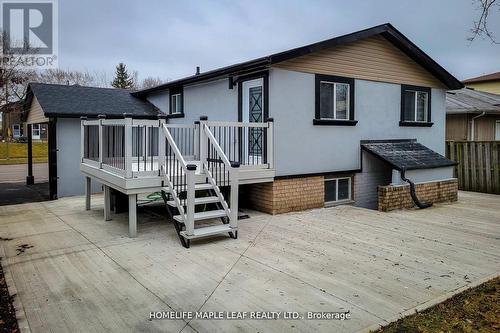 211 Dunsdon Street S, Brantford, ON - Outdoor With Deck Patio Veranda With Exterior